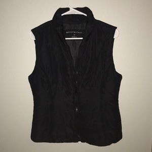 Black Puffer vest from Aeropostale